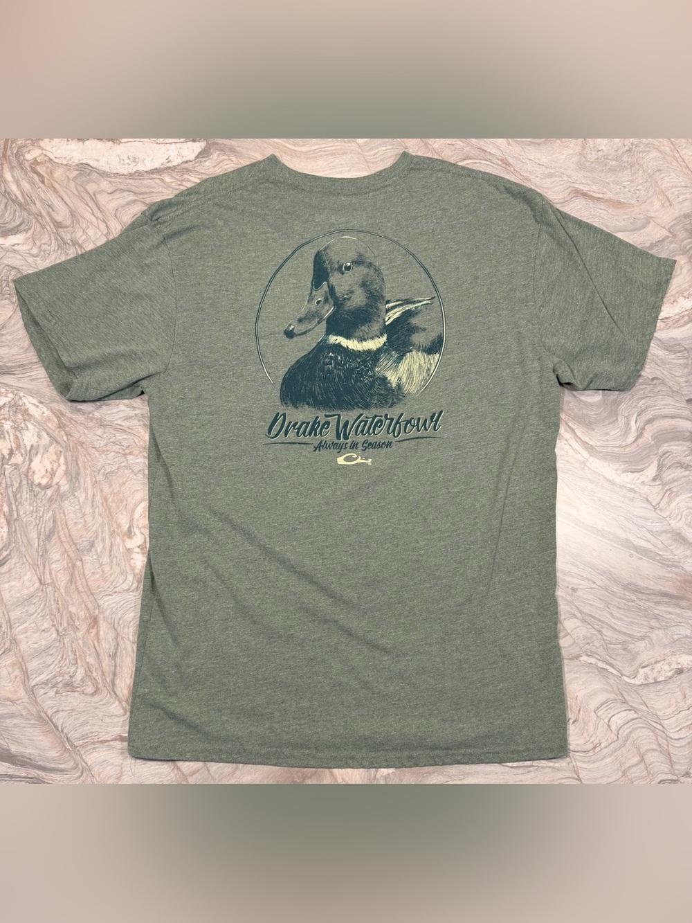 Drake Waterfowl Green T-Shirt Men’s Large